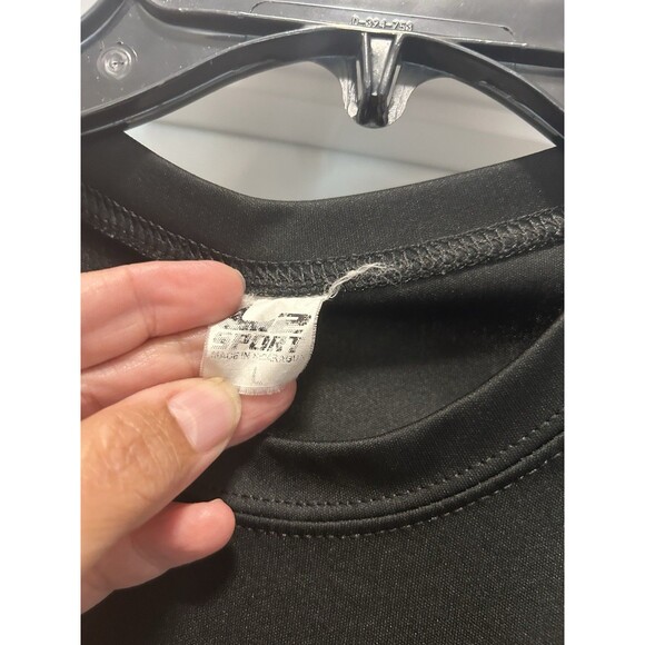 Wake Forest Football Demon Deacons Men’s Black Dri Fit Shirt Size Large Game Day - Picture 2 of 3